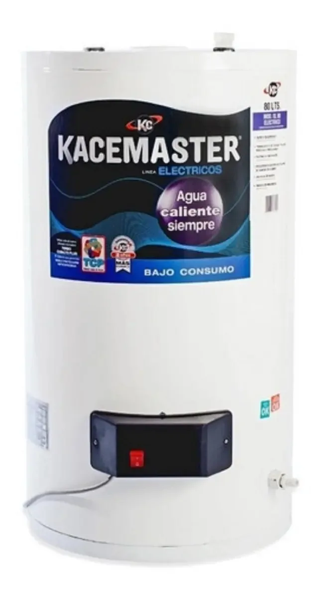 Aquecedor elétrico de água Kacemaster 80 S branco 80L