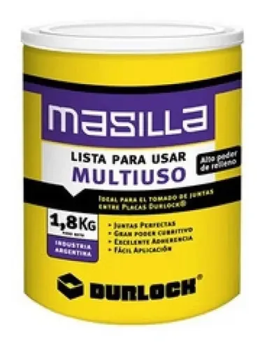Masilla Para Placas De Yeso Durlock - 1.8kg