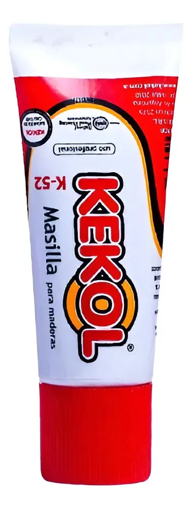Massa para Juntas Madeira Móvel Aberturas K52 Kekol 250g Cor Natural