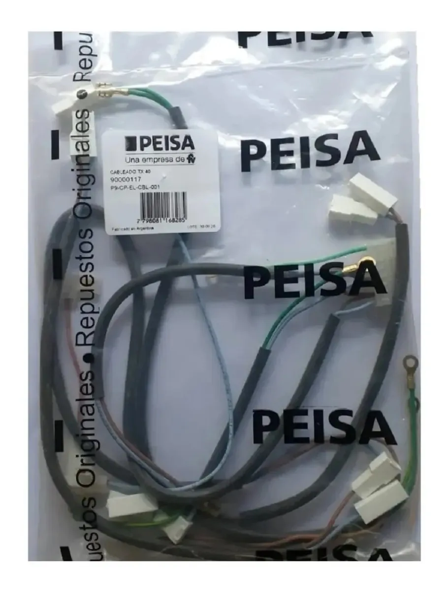 Conjunto de cabos para aquecimento de piscina Tx40 Peisa