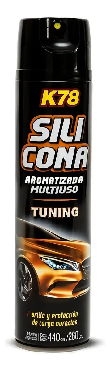 Silicone em aerossol perfumado multiuso K78 Cod207 - Nolin
