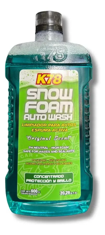 Espuma de neve K78 - Espuma de lavadora de pressão ativa Foam Lance