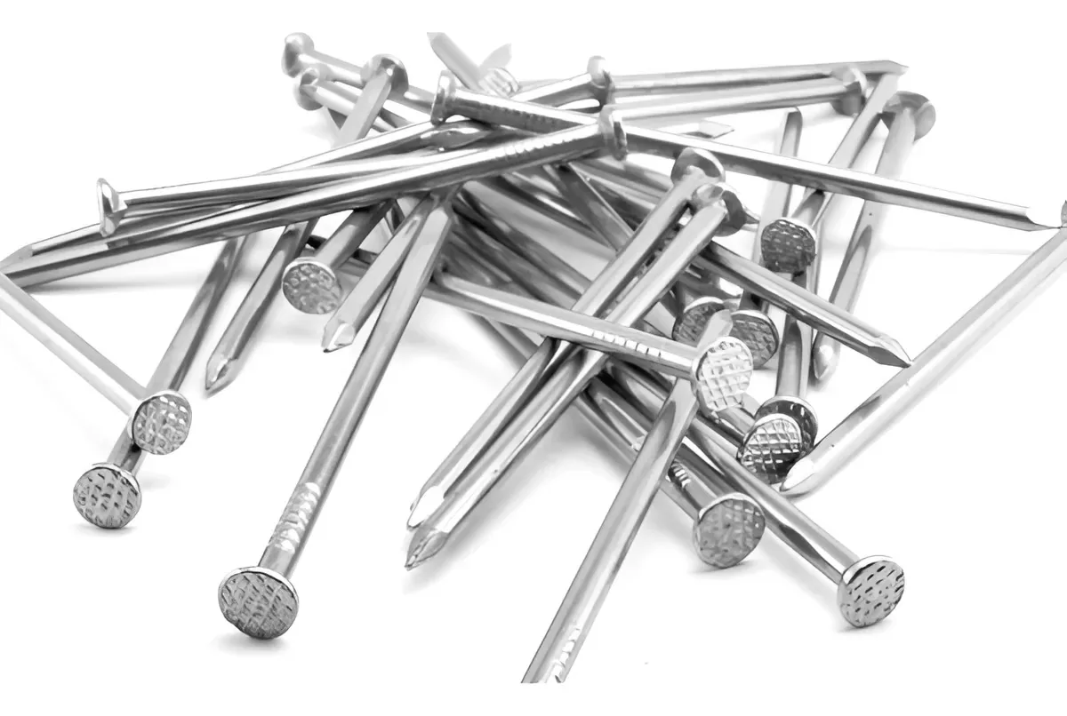 Fixações de unhas de aço Py, pacote de 3,3 x 30 mm x 100 unidades 3,3 mm e 3 cm