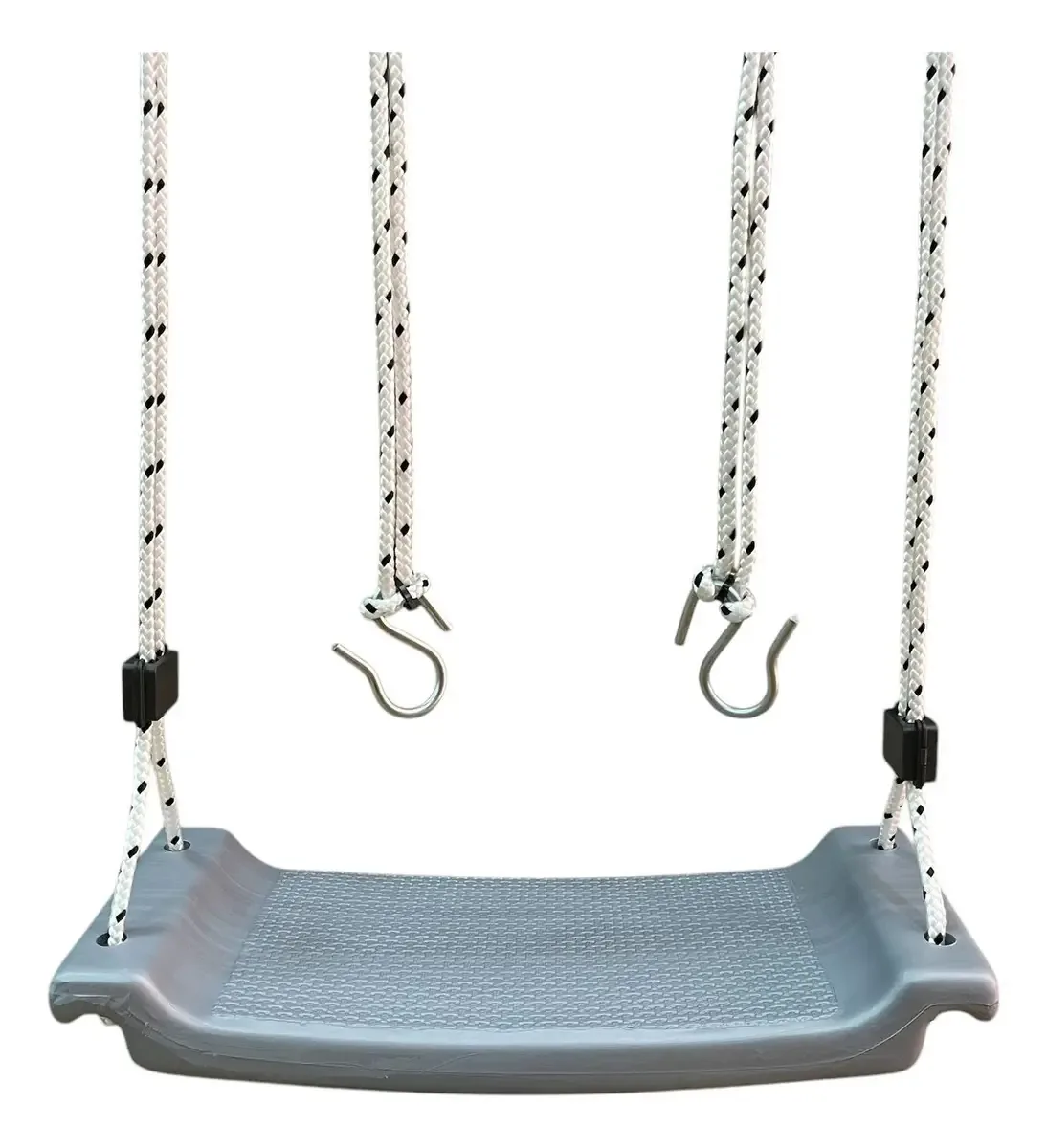 Rede de mesa cinza Rodacross com corda