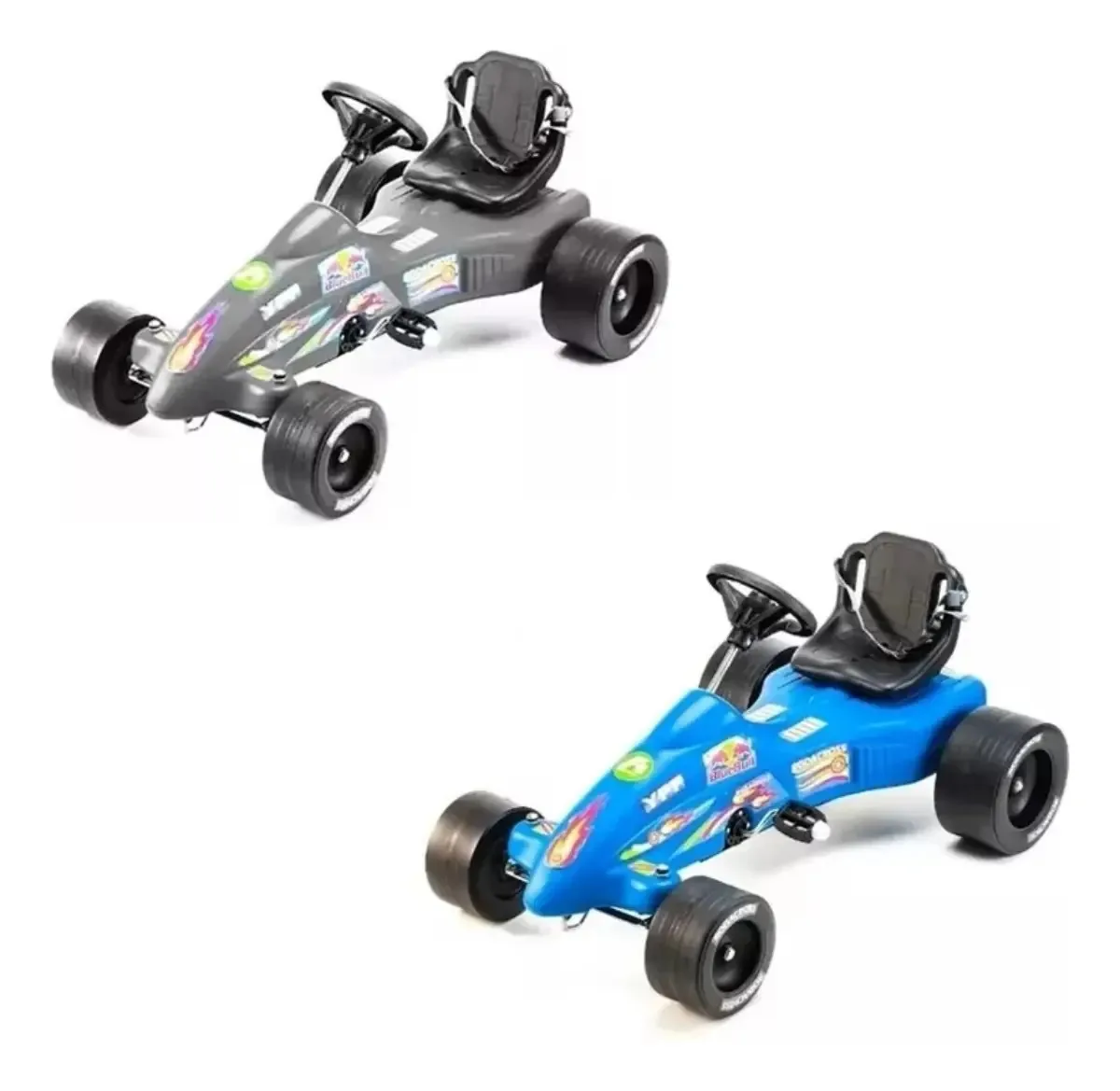 Pedal Karting Auto Car Formula 1 Rodacross Au036 Cor azul