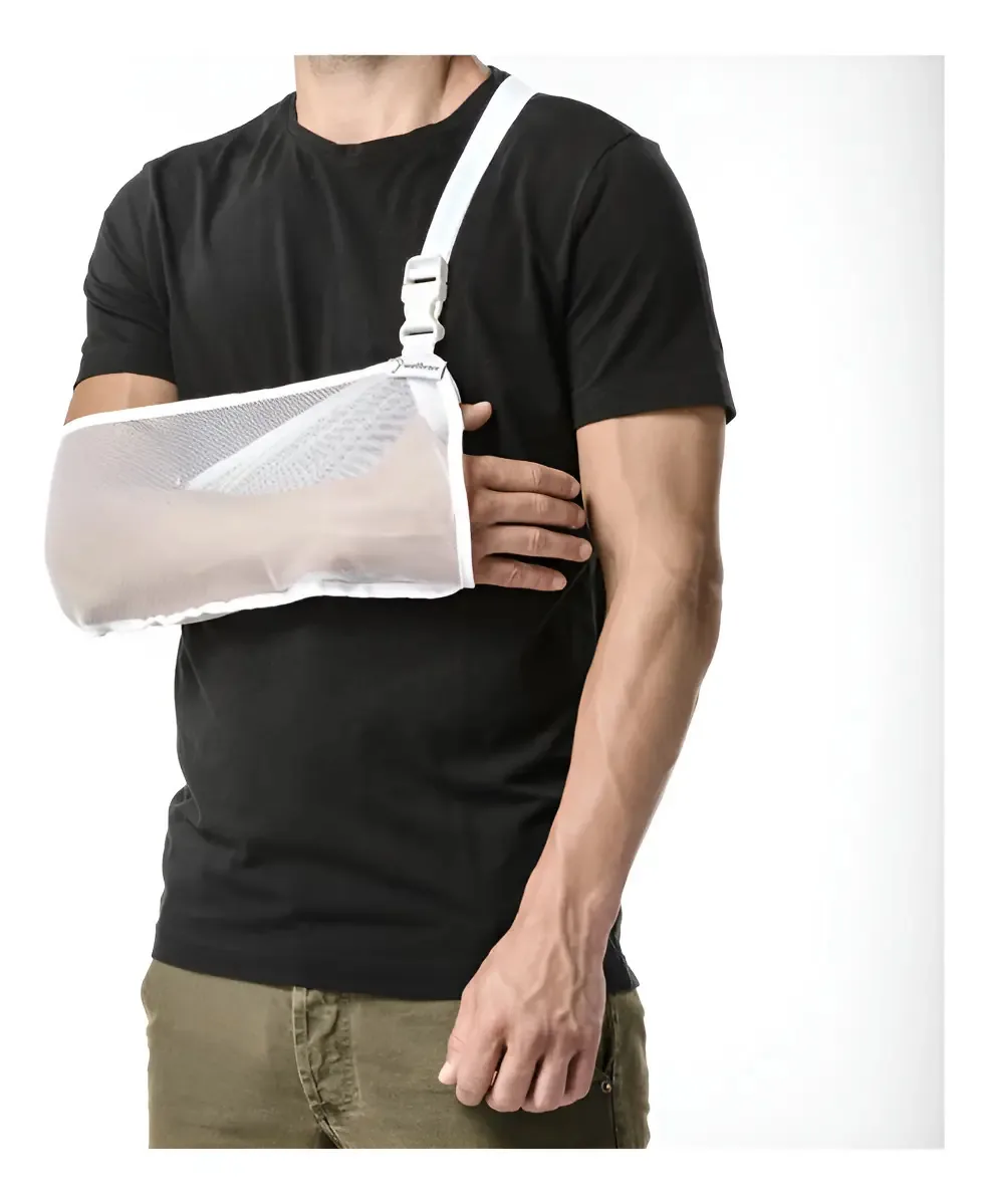Wellbrace tamanho pequeno S Red Sling White