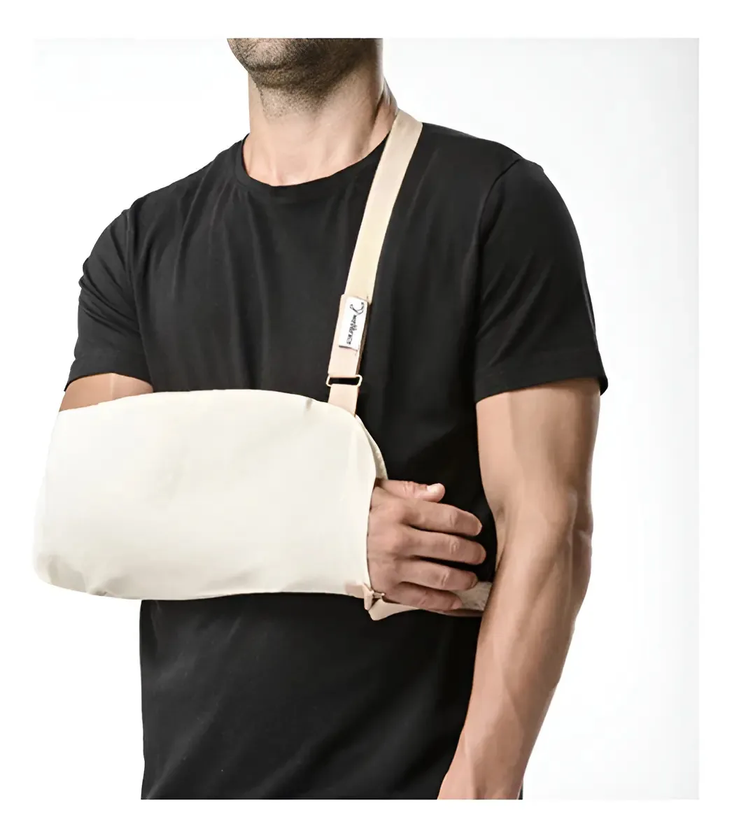 Eslinga de suporte duplo - Wellbrace - tamanho pequeno S branca