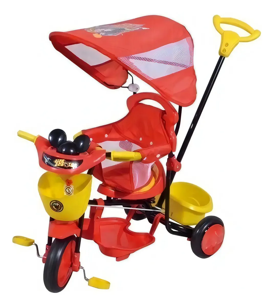 Triciclo Mickey com capuz Bebitos Xg 8001