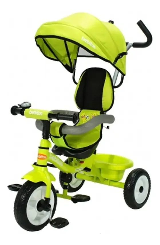 Triciclo multifuncional verde Bebitos Classic XG-6419