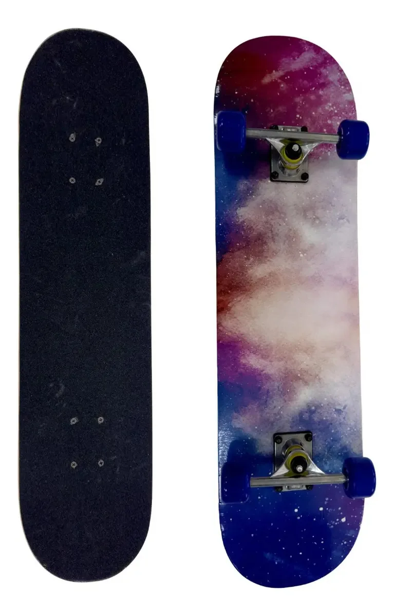 Skate antiderrapante Galaxy de cauda dupla