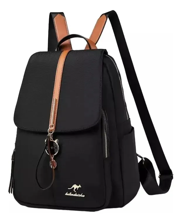 Mochila feminina feminina Oxford impermeável urbana de qualidade premium