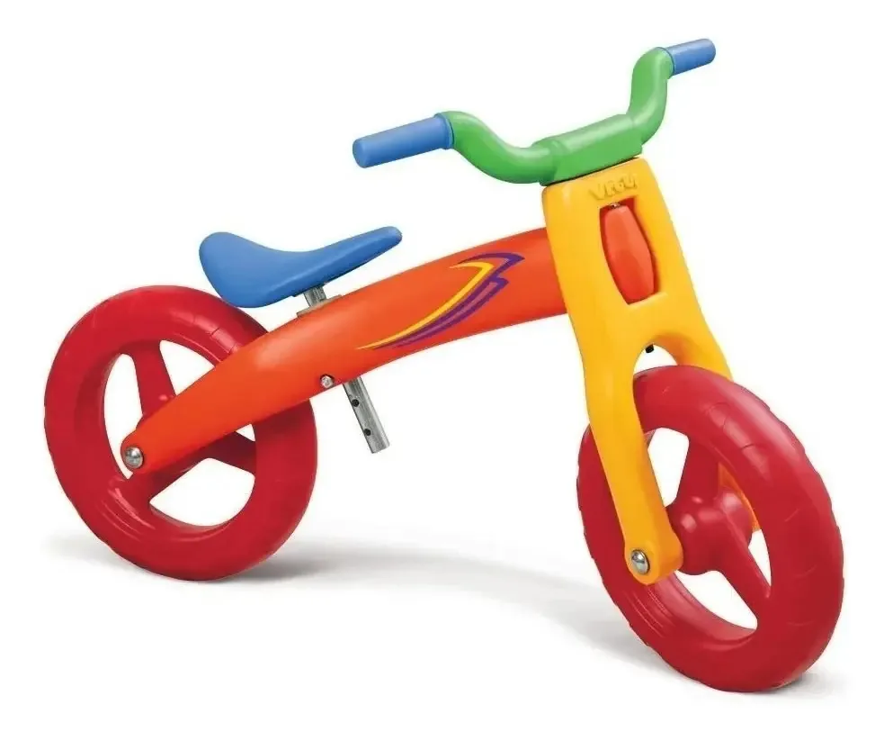 Bicicleta didática Cambicicleta Vegui Rodado 12 S/Pedal Multicolor