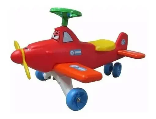 Pulky Vegui Red Airplane Paw Walker