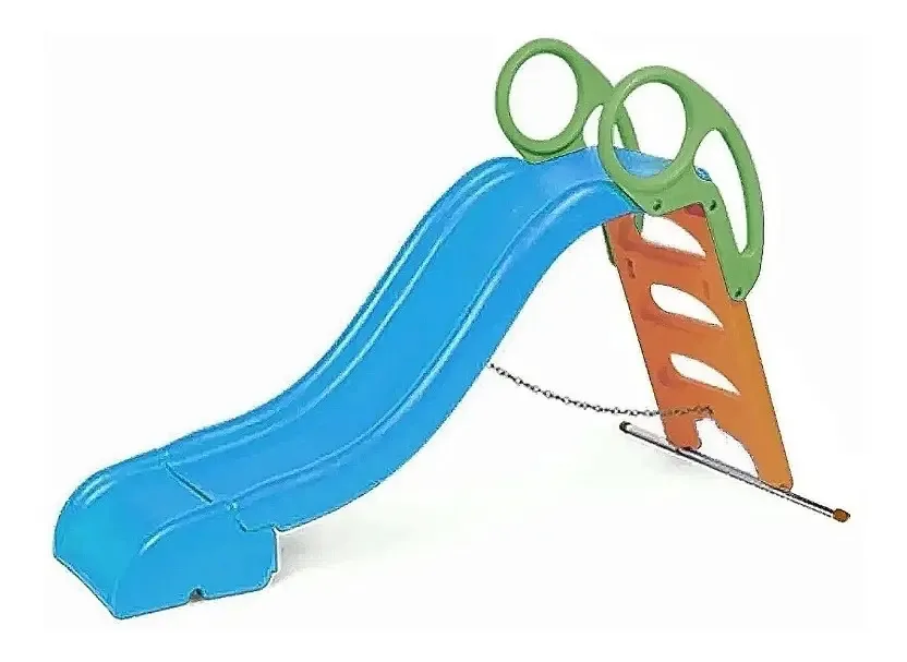 Vegui Tobogan com ondas 145x95x40 Art210 Cor azul claro