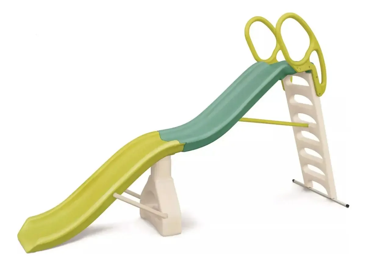 Tobogan Giant 6 Steps 7 Níveis Vegui Giant Plastic Cor Verde Claro