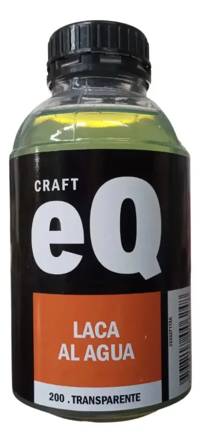 Verniz de água transparente Eq Arte 375cc