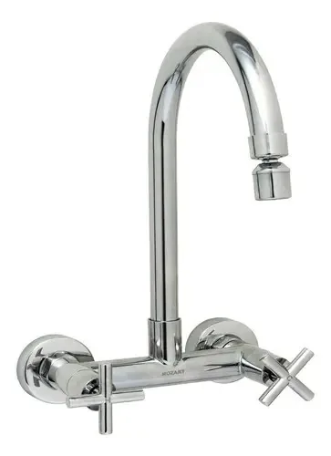 Torneiras misturadoras de parede Texas Mozart Chrome