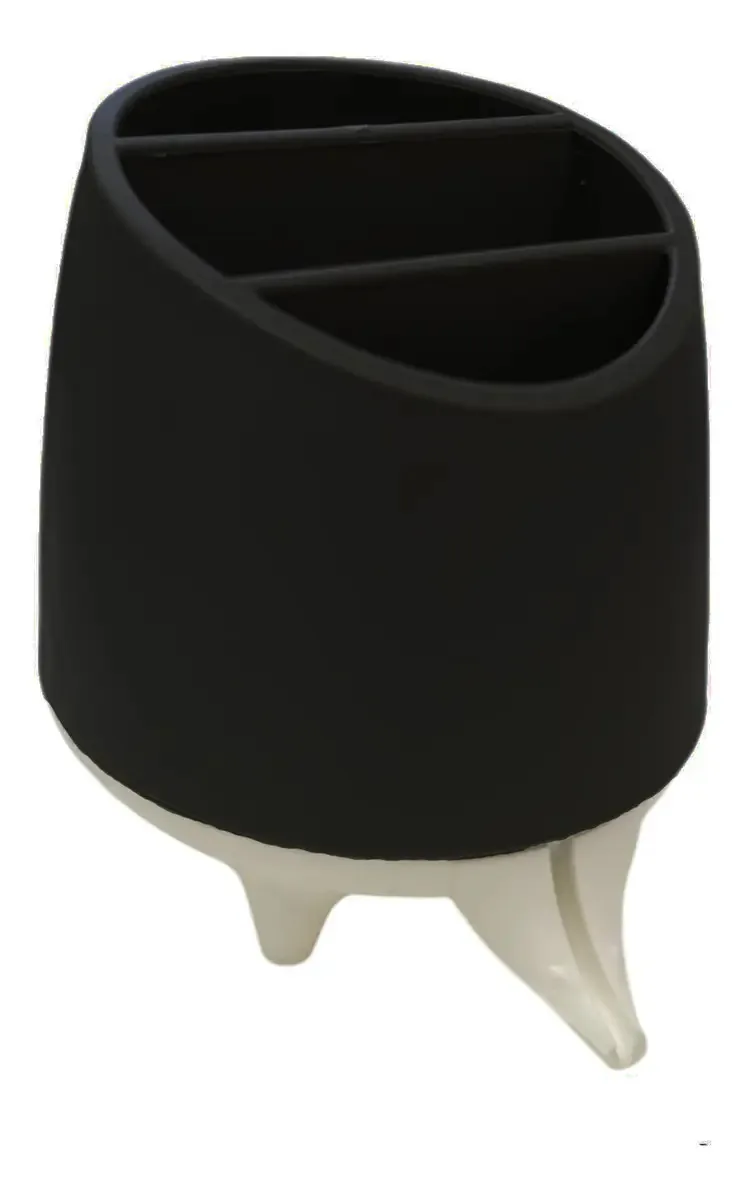 Escorredor de talheres preto