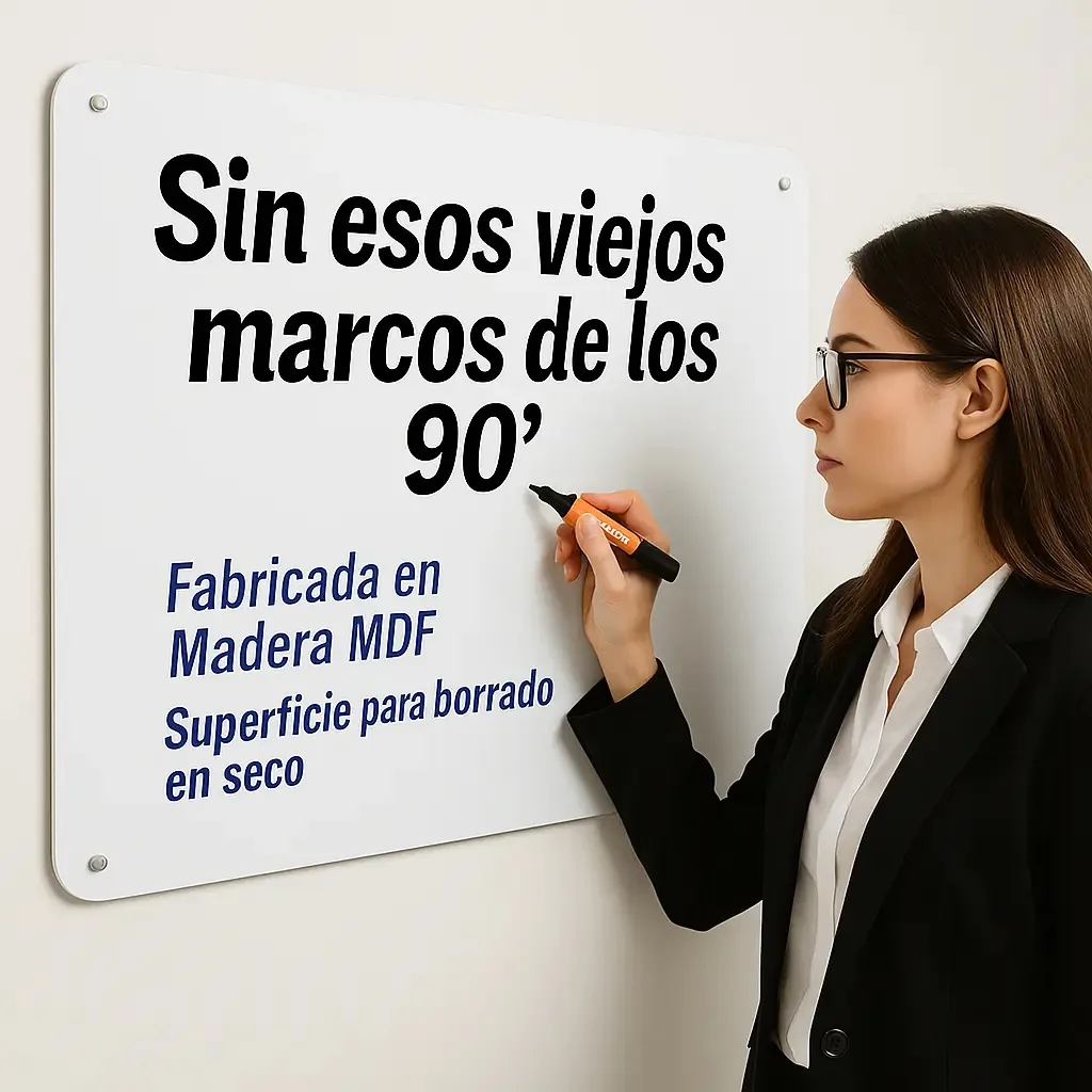 Placa White Matter 55x85 Design Hbb4060