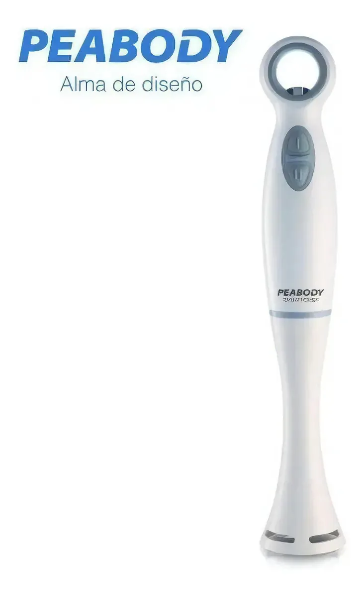 Liquidificador manual Peabodyde 400W #ok cor branca