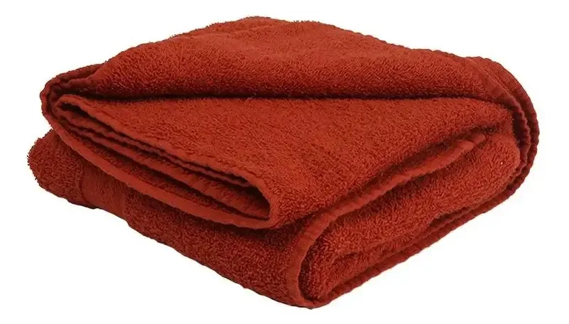 Conjunto de toalhas e toalhas Casablanca 550gr Cor Burgundy Lisa