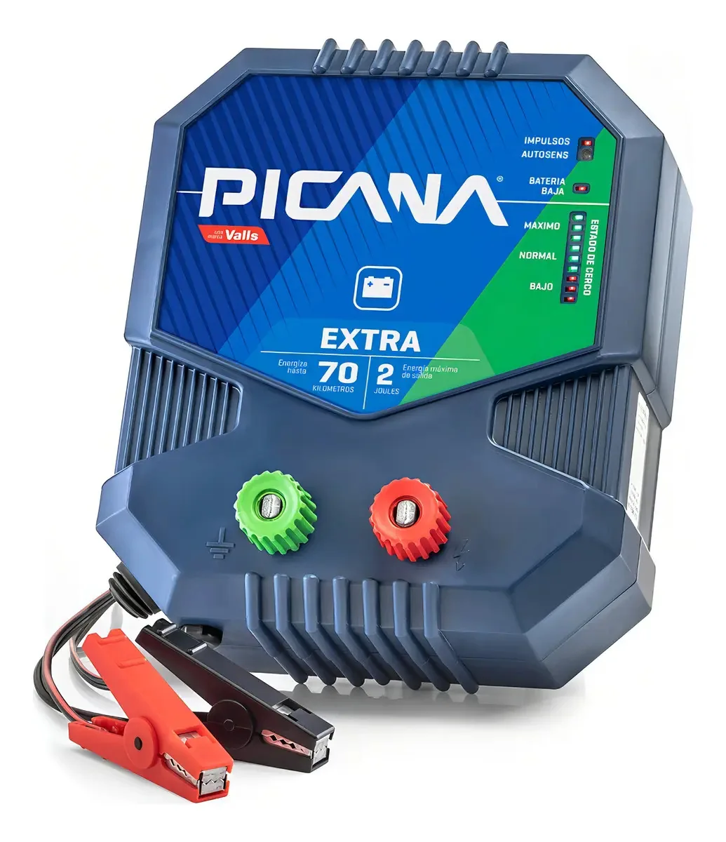 Eletrificador Boyero Picana Extra de 70 Km e 12 Volts