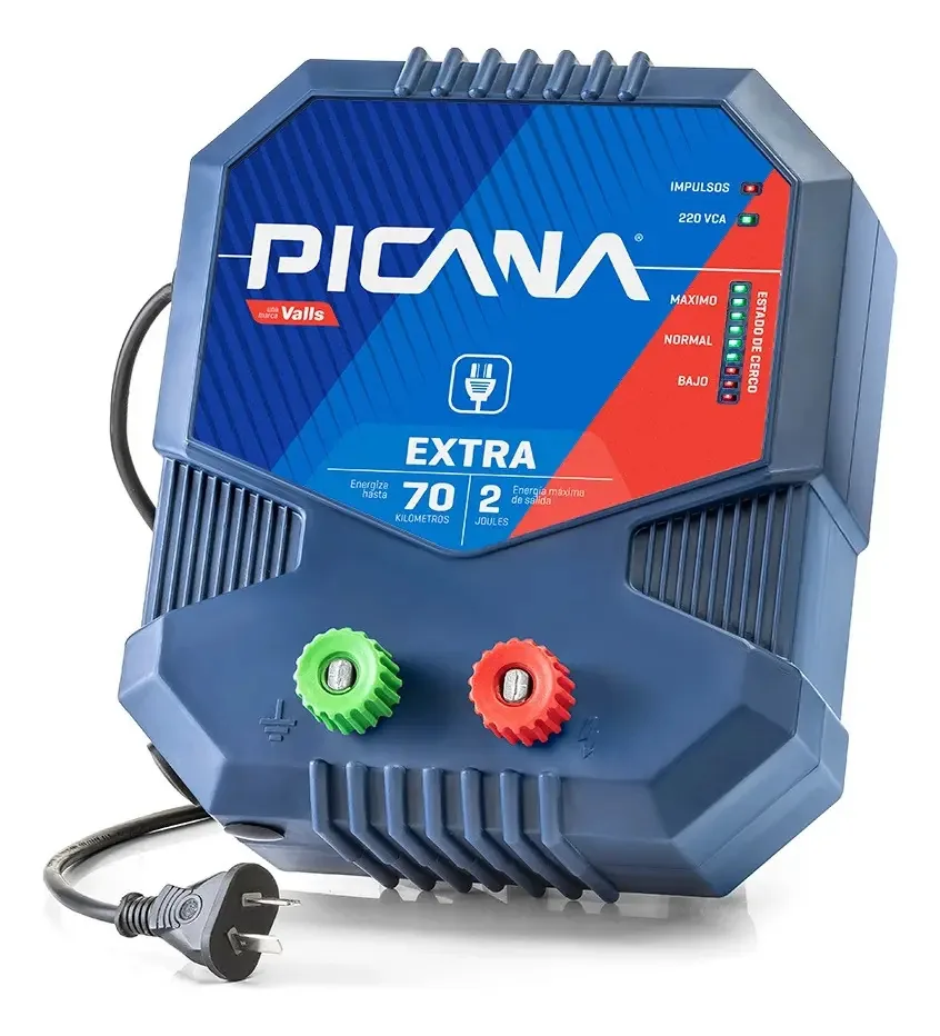 Eletrificador Boyero Picana Extra 70 Km e 220 Volts