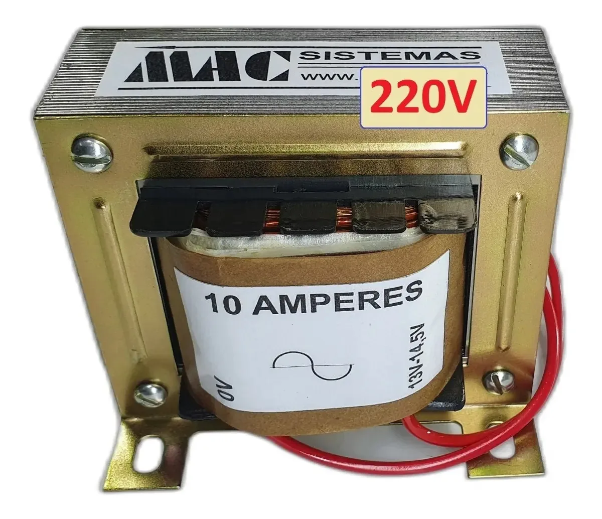 Transformador P/ Carregador + Chave Lento E Rapido 10a 220v