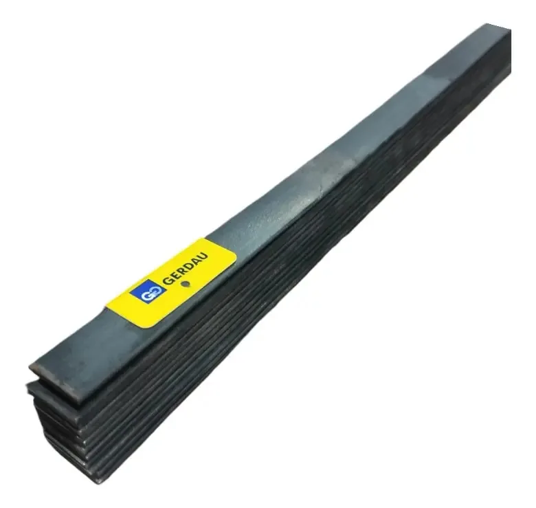 Barra Chata Ferro Gerdau 3/4x1/8 - 19,05x3,17mm X 70cm 2un