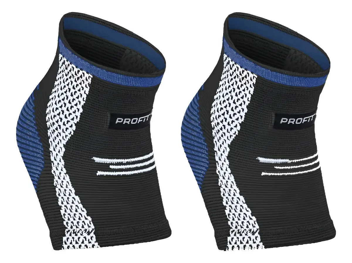 Kit combinado de 2 tornozeleiras Sport Gym Injury Profit Color azul tamanho S