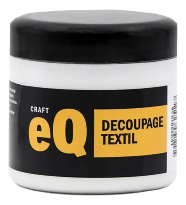 Adesivo Decoupage Têxtil Eq 200cc