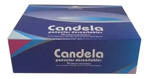 Candela Lenços Descartáveis Box X 75 Unidades