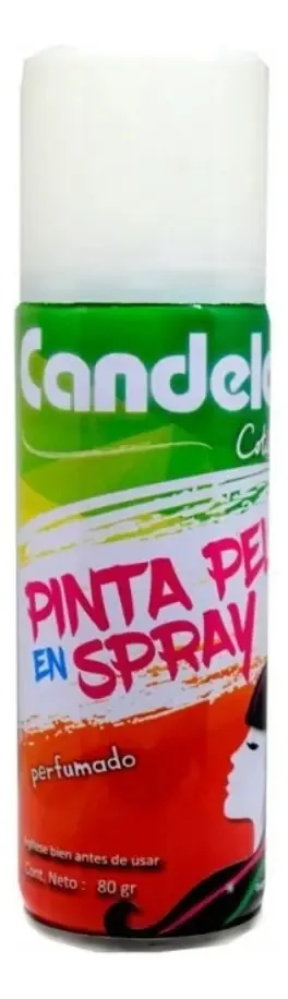 Tinta de cabelo Candela 80gr, várias cores, branco