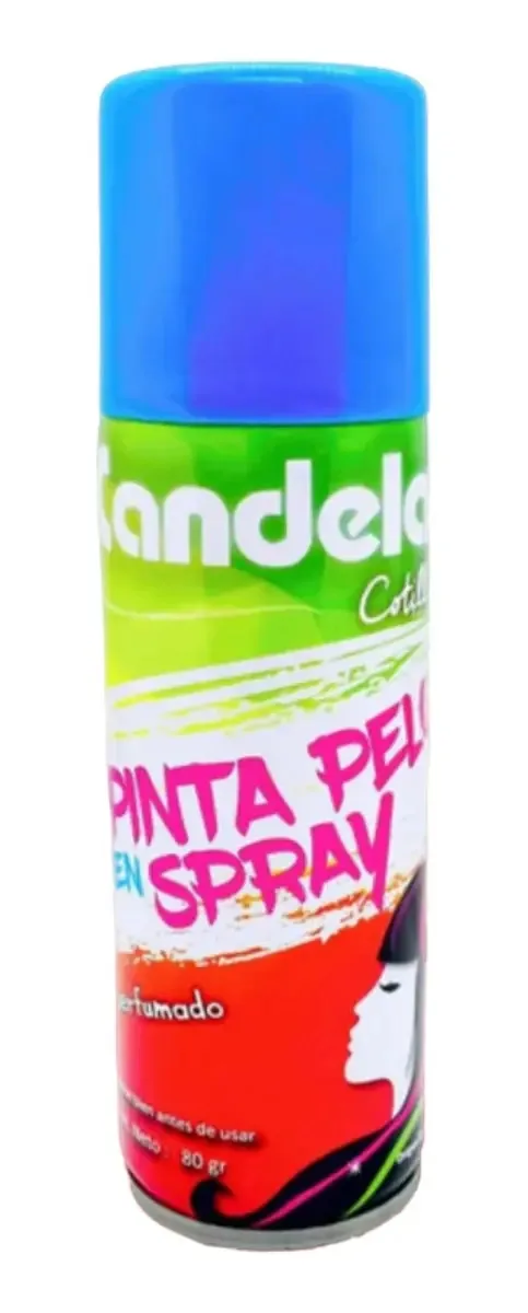 Tinta de cabelo Candela 80gr Cores Cor Azul