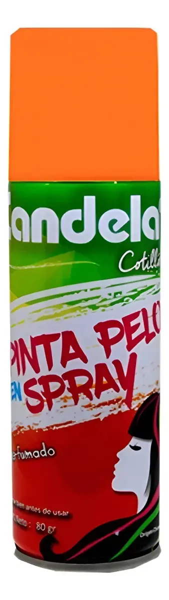 Tinta de cabelo Candela 80gr cores cor laranja