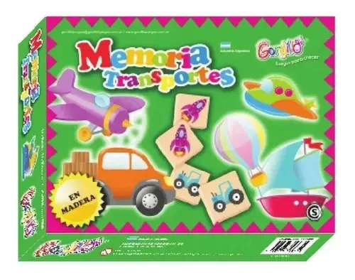 Jogo de tabuleiro Wooden Transport
