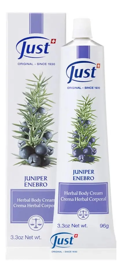 Creme de Junípero Swiss Just 96g Massagens Corporais