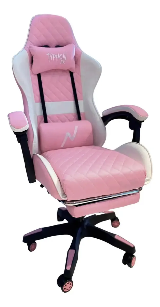 Cadeira Gamer com apoio para pés Poltrona Noga Typhon Gamer PC