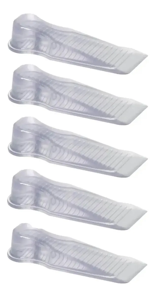 Cinquetti kit 5 trava portas cunhas aparadores Calços Transparentes
