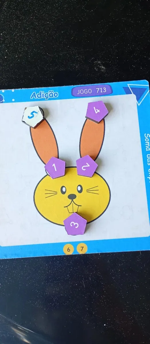 Jogo Matemático Educativo Para Crianças Ensino Fundamental