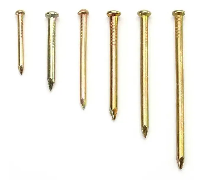 Pregos de aço da cabine. Redondo 1,80x19mm x200UN