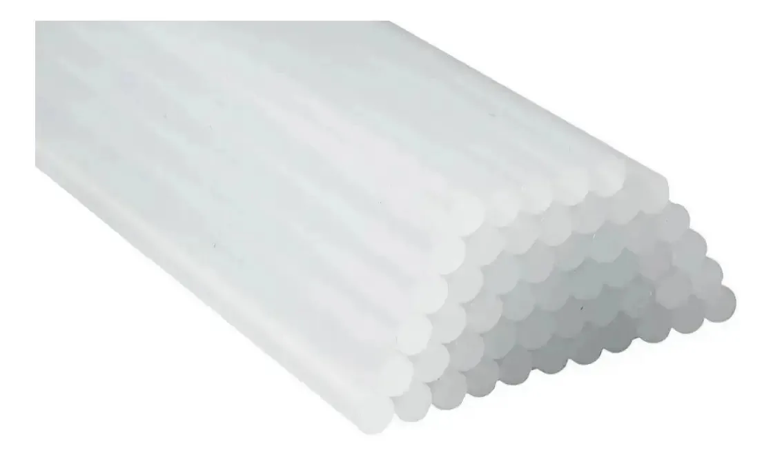 Bastões de cola de silicone, pistola de cola de 1 kg de comprimento, 11 mm