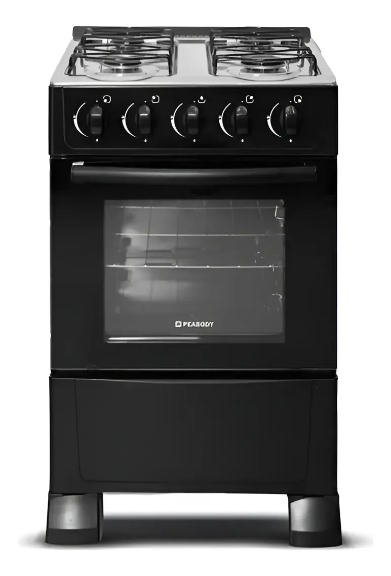 Fogão Peabody 50 Black Multigas Black
