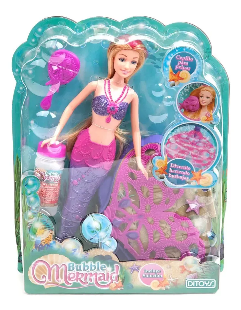 Brinquedos Mermaid Bubbles