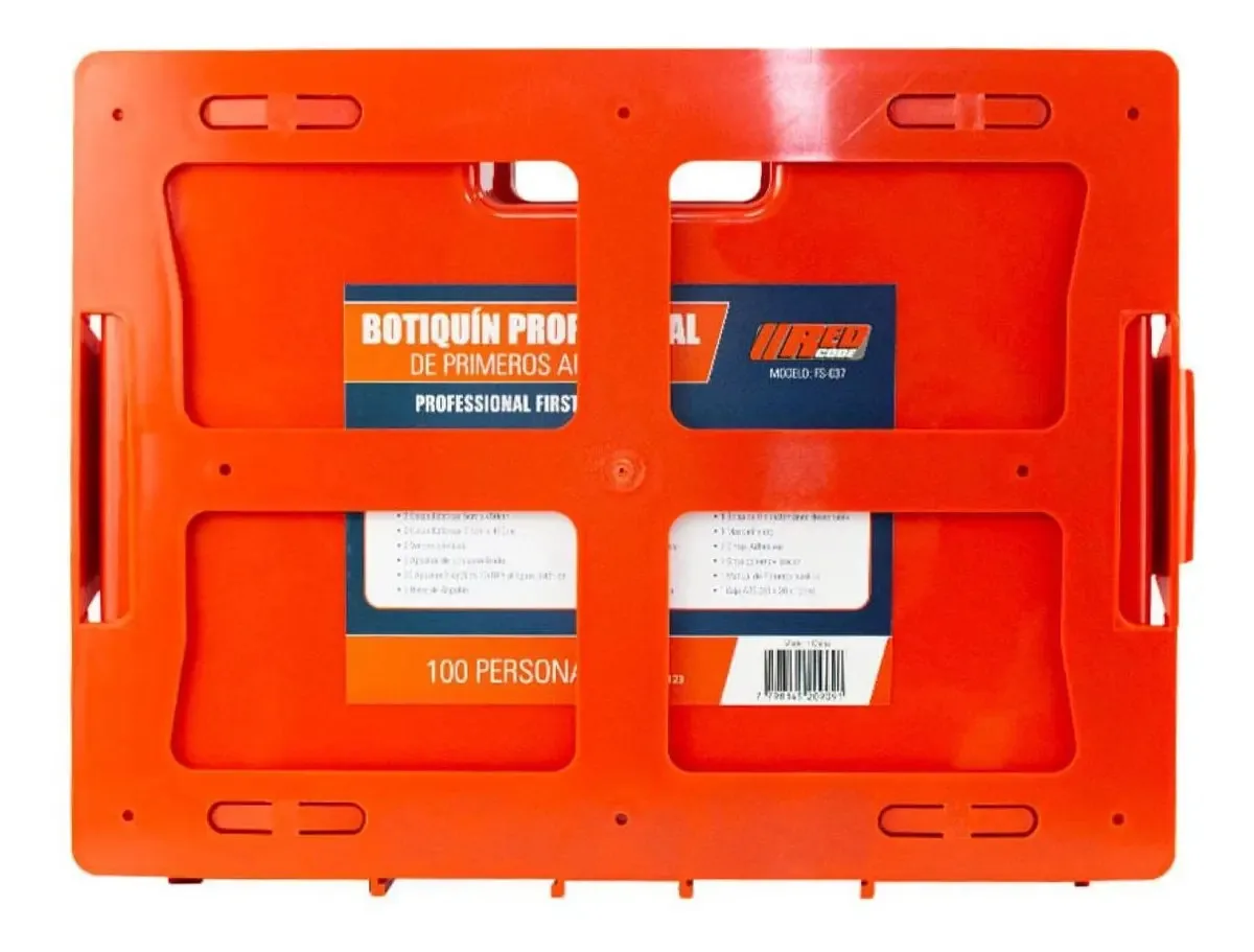 Kit de primeiros socorros para 100 pessoas