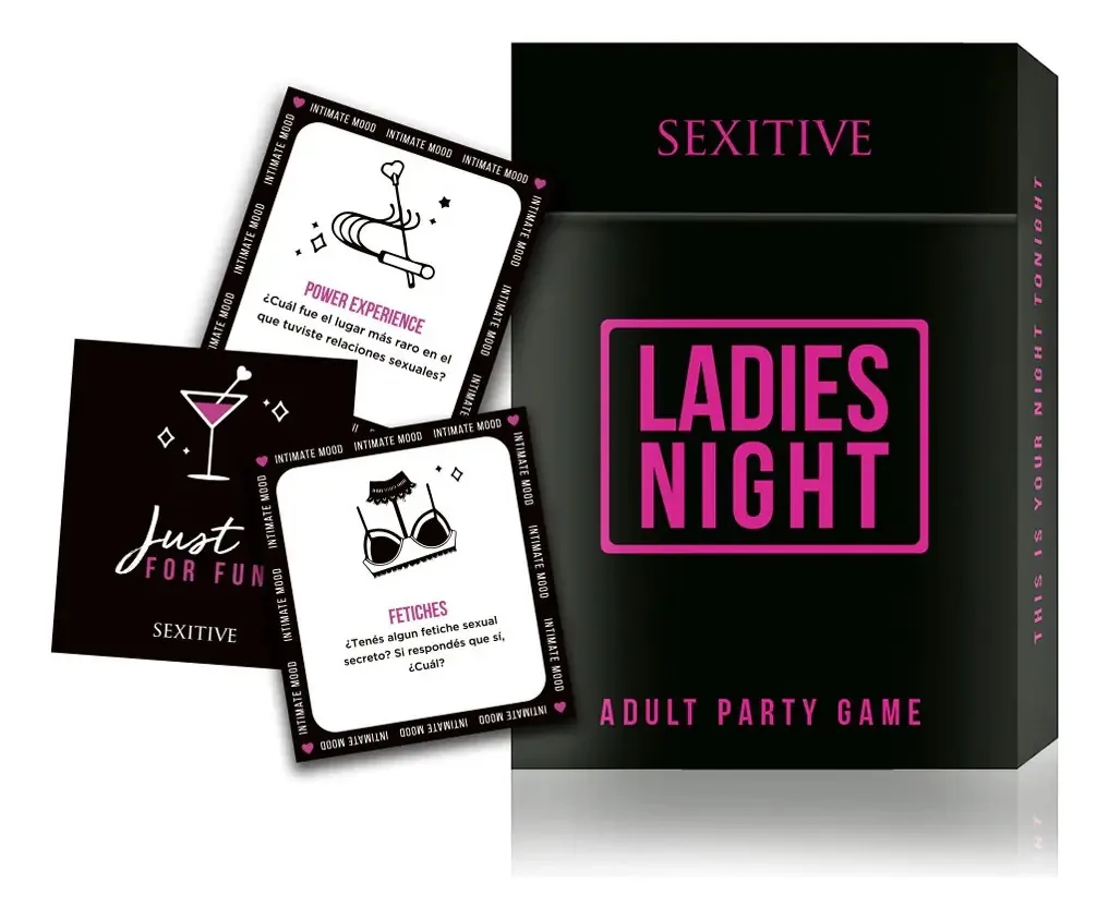 Jogo de cartas erótico para amigos Ladies Night Fem Sexitive