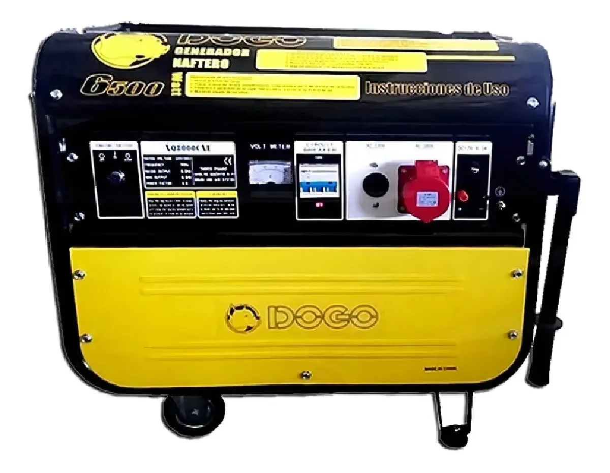 Conjunto gerador Dogo 5500w + Bidon 20lts Naftero