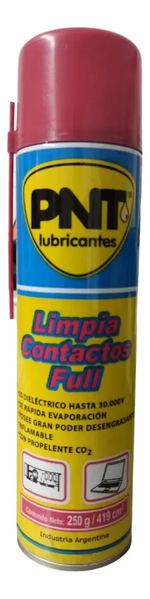 Limpador de contato grande Full Pnt 250gr/419cm3 dielétrico
