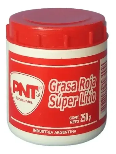 Graxa vermelha de superlítio de alta temperatura X 250 G Pnt