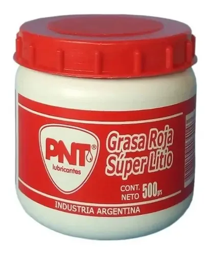 Graxa vermelha de superlítio de alta temperatura X 500 G Pnt
